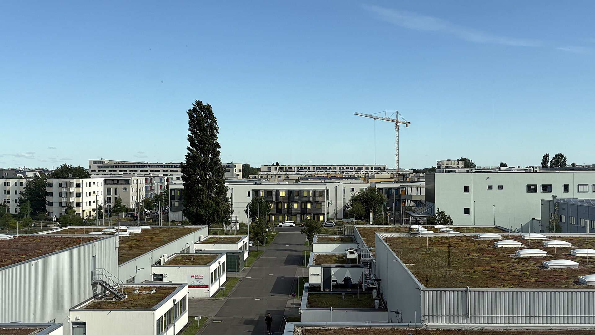 Luftbild Wissenschafts- und Technologiepark Adlershof